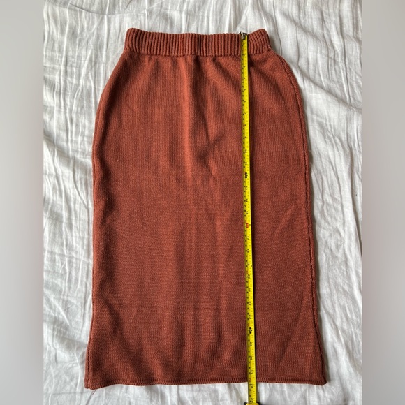 NWOT Need Supply Stelen Midi Knit Skirt - Picture 9 of 9